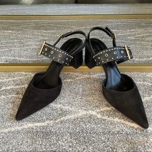 Charles&Keith heeled sandals with adjustable straps